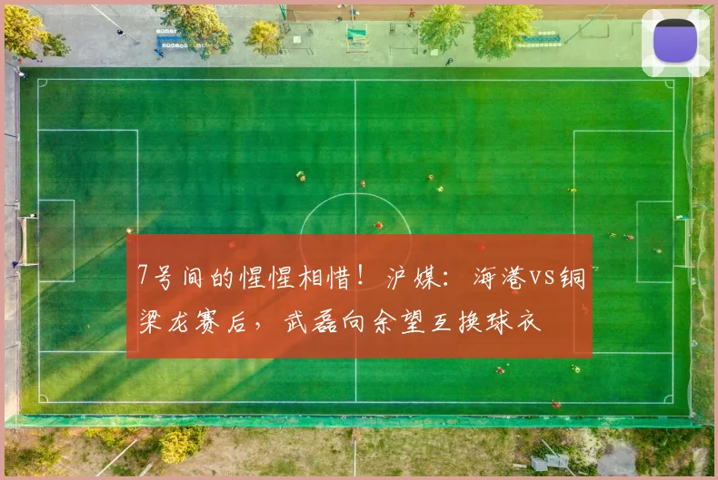 7号间的惺惺相惜！沪媒：海港vs铜梁龙赛后，武磊向余望互换球衣